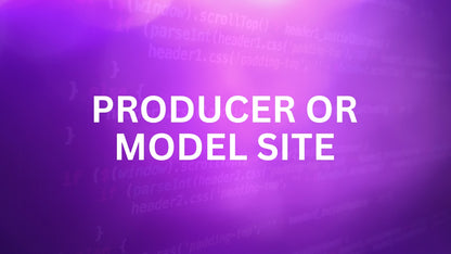 Pro Model or Production Business Site