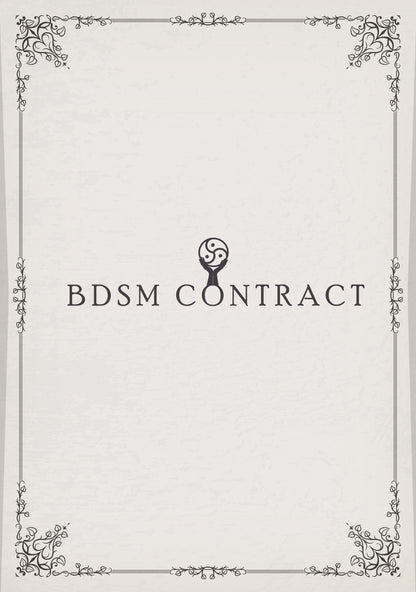 BDSM Contract Roman Elegance