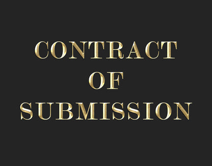 BDSM Contract Luxury Gold