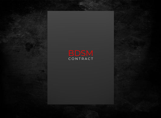 Kink Contract Modern | PDF (Printable & Digital Signing) | Submissive Contract | Gift | Fetish