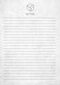 Kink A4 Note Paper template for printing