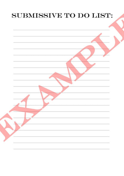 Kink Kinky Letterhead Mega Pack, Notepaper, Writing paper, Lined paper Kinky