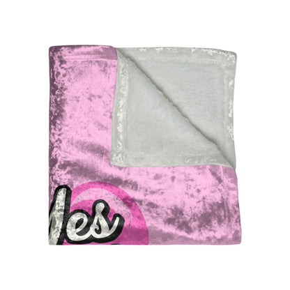 Kinky Yes ! Crushed Velvet Blanket