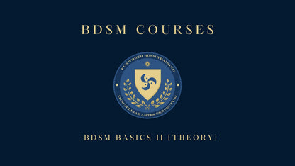 Kink Course Basics III [Theory] Kink lessons for subs (Video Schooling)