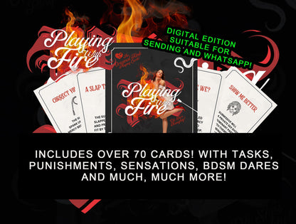 Kinky GAME "Playing With Fire" Sub Task Cards