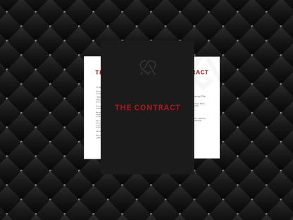 BDSM Contract Red Entanglement