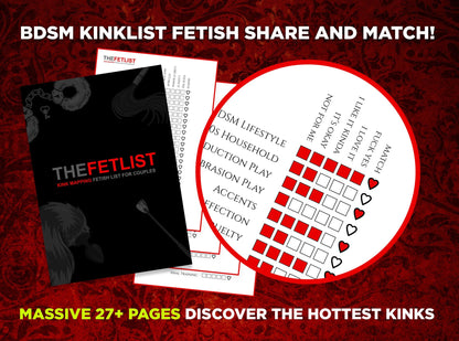 Kinklist Fill In Kink Fetishes 27+ pages kinky fetish