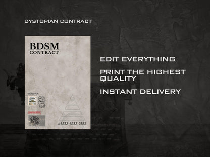 BDSM Contract Cold War