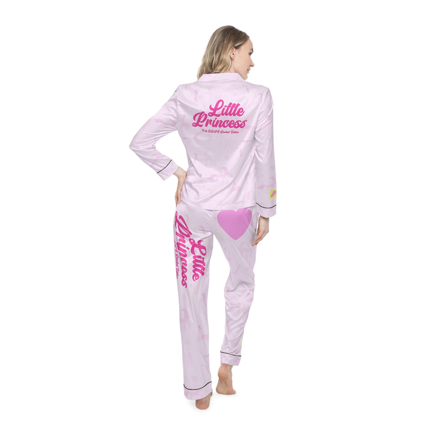 DDLG LITTLE PRINCESS Limited Edition Custom Made Satin Pajamas