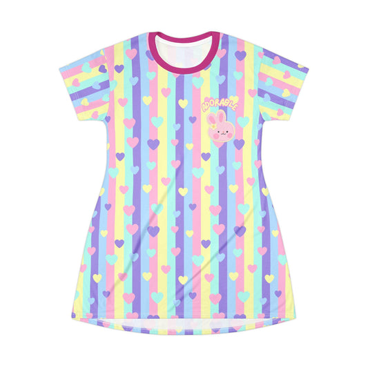 DDLG T-Shirt Dress "Adorable" Bunny