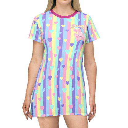 DDLG T-Shirt Dress "Adorable" Bunny