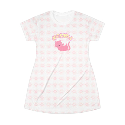 DDLG T-Shirt Dress "Adorable Kitty"