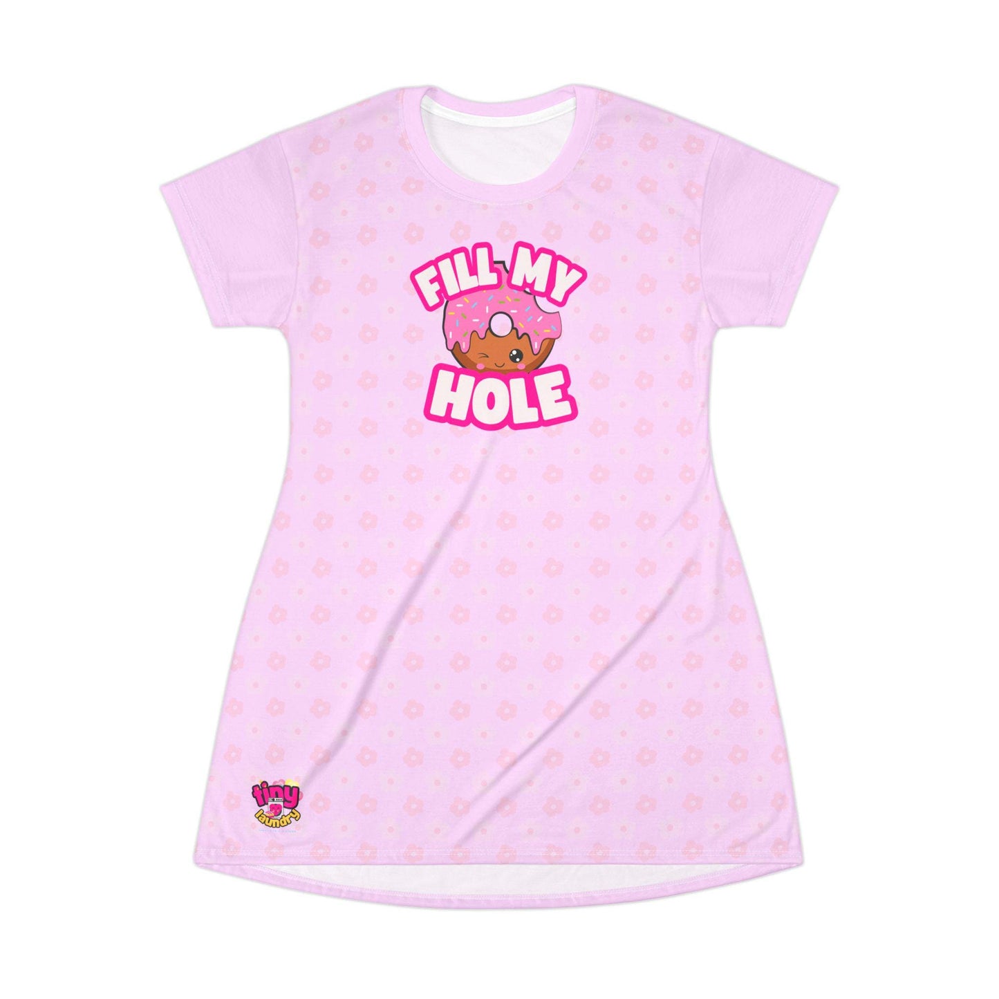 Kawaii DDLG Kinky Dress Shirt Funny Donut