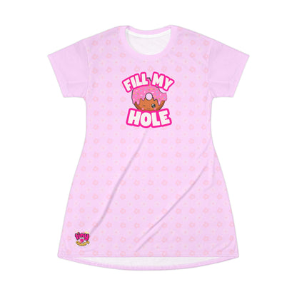 Kawaii DDLG Kinky Dress Shirt Funny Donut