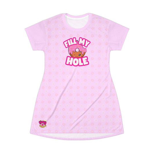 Kawaii DDLG Kinky Dress Shirt Funny Donut