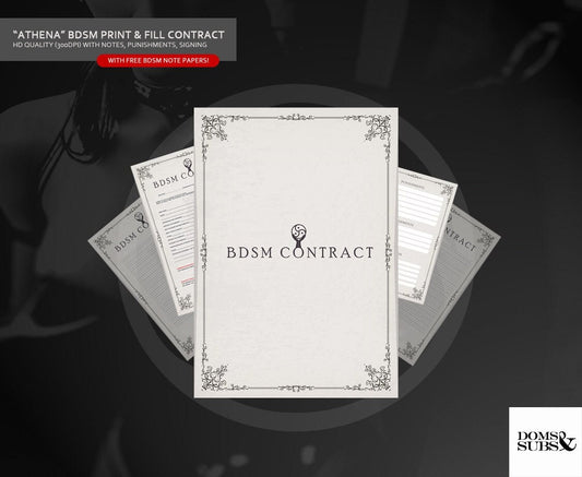 BDSM Contract Roman Elegance