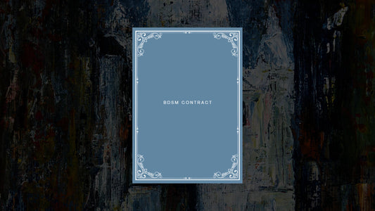 Kinky Edit Online Vintage Contract Kinky Contract PDF (Printable & Digital Signing) | Paris Kinky Contract for Dom and Sub