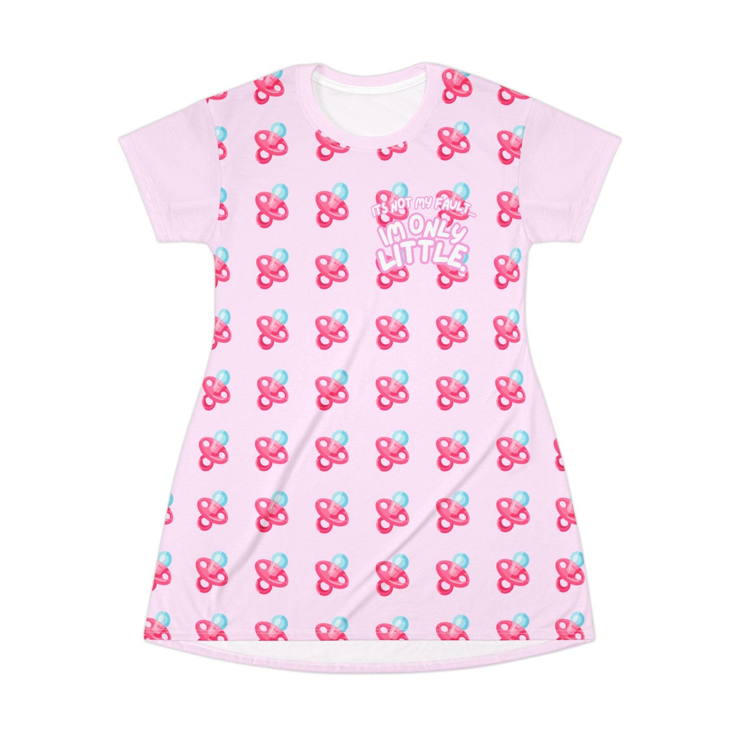 DDLG T-Shirt Dress "Not My Fault"