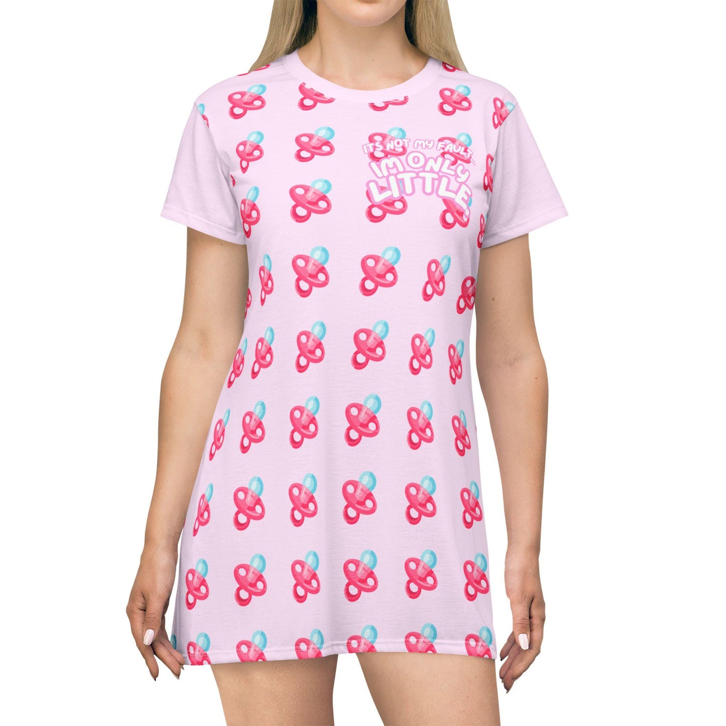 DDLG T-Shirt Dress "Not My Fault"