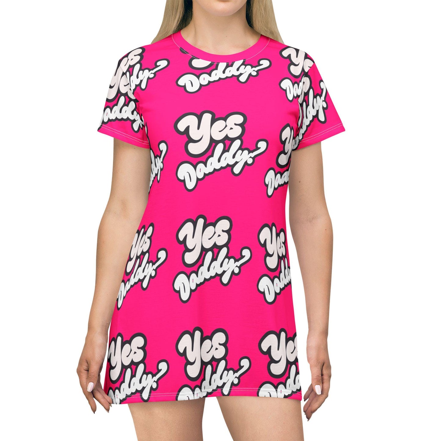 T-Shirt Dress "Yes"