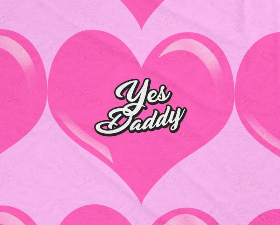 Kinky DDLG "Yes !" Blanket